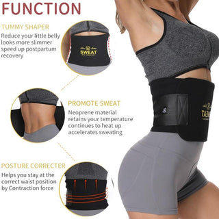 Neoprene Waist Trainer Belt Sweat Waist Trimmer