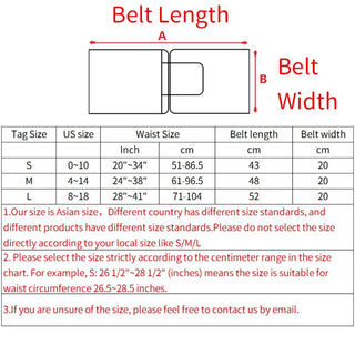 Neoprene Waist Trainer Belt Sweat Waist Trimmer