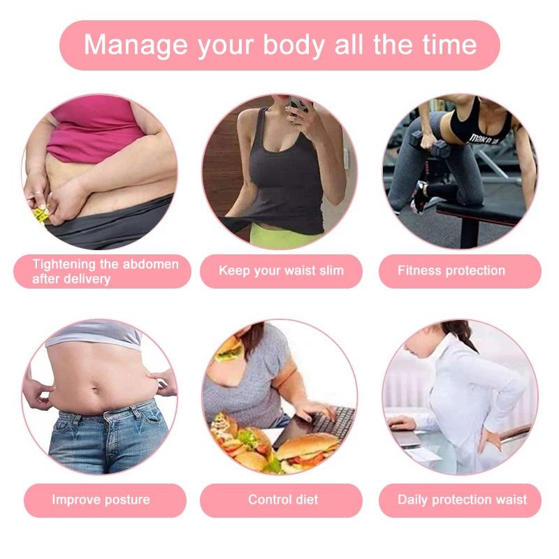 Neoprene Waist Trainer Belt Sweat Waist Trimmer