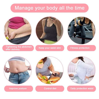 Neoprene Waist Trainer Belt Sweat Waist Trimmer