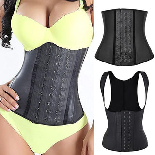 Women Body Shaper 100% Latex Waist Trainer