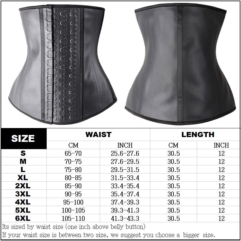 Women Body Shaper 100% Latex Waist Trainer